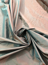 Silk taffeta 54&quot; wide    Beautiful dark steel gray with burnt orange iridescent color silk taffera fabric sold by the yard