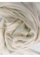 Silk chiffon 54&quot; wide   Champagne gold silk chiffon fabric sold by the yard