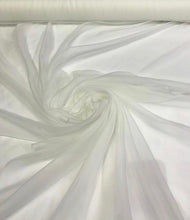 Silk chiffon 44&quot; wide    Ivory chiffon fabric sold by the yard