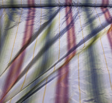 Silk taffeta 54&quot; wide    Beautiful purple ombre with green brown shade silk taffeta fabric sold by the yard