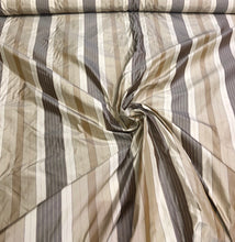 Silk taffeta 54&quot; wide    Beautiful ivory tan brown color silk taffeta fabric sold by the yard