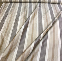 Silk taffeta 54&quot; wide    Beautiful ivory tan brown color silk taffeta fabric sold by the yard
