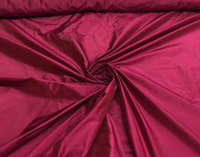 Silk taffeta 54&quot; wide   Beautiful fusia pink color silk taffeta fabric sold by the yard