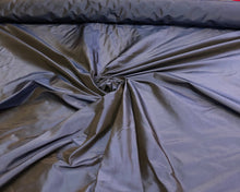 Silk taffeta 54&quot; wide    Beautiful navy brownish color silk taffeta fabric sold by the yard