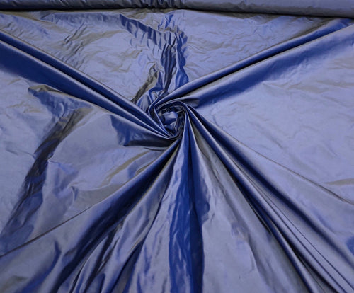 Silk taffeta 54" wide   Beautiful ink blue color silk taffeta fabric sold by the yard