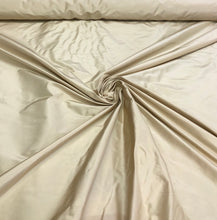 Silk taffeta 54&quot; wide   beautiful light gold color silk taffeta fabric sold by the yard