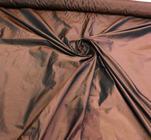 Silk taffeta 54&quot; wide     Beautiful bronze color silk taffeta fabric sold by the yard