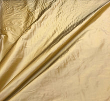 Silk taffeta 54&quot; wide     Beautiful iridescent antique gold color ailk taffeta fabric sold by the yard