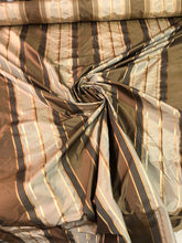 100% silk satin stripe taffeta 54&quot; wide            Sold by the yard