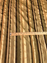 100% silk taffeta satin stripes  54&quot; wide          Sold by the yard