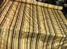 100% silk taffeta satin stripes  54&quot; wide          Sold by the yard