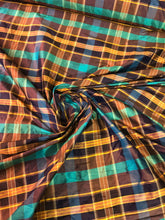 Silk shantung plads 54&quot; wide                           Sold by the yard