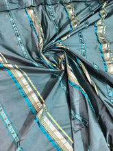 Silk dupion satin stripe 54&quot; wide                        Sold by the yard