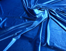 Strech velet fabric 60&quot; wide  beautiful perinkle blue   Sold by the yard