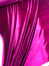 Stretch velvet 60&quot; wide     Beautiful fusia pink color    Fabric sold by the yard