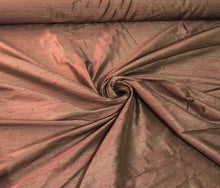 Silk ikat fabric 54&quot; wide    Beautiful brownish wine color heavy raw silk fabric sold by the yard