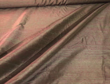 Silk ikat fabric 54&quot; wide    Beautiful brownish wine color heavy raw silk fabric sold by the yard
