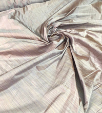 Silk shantung pinstripes 54&quot; wide   Beautiful lilac color    Fabric sold bybthe yard