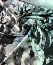 Poly Mikado/Zibelline  Fabric. Digitally printed 60&quot; Wide Mikado Fabric is a unique blend makes this fabric soft & Gives Structure to  Dress