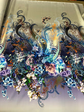 Poly Mikado/Zibelline digitally printed Fabric. 60&quot; Wide Mikado Fabric is a unique blend makes this fabric soft & Gives Structure to  Dress.