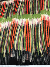 Poly Mikado/Zibelline digitally printed Fabric. 60&quot; Wide Mikado Fabric is a unique blend makes this fabric soft & Gives Structure to  Dress.