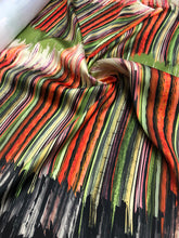 Poly Mikado/Zibelline digitally printed Fabric. 60&quot; Wide Mikado Fabric is a unique blend makes this fabric soft & Gives Structure to  Dress.