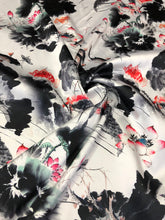 Poly Mikado/Zibelline digitally printed Fabric. 60&quot; Wide Mikado Fabric is a unique blend makes this fabric soft & Gives Structure to  Dress.