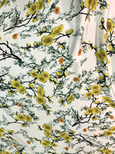 Satin charmeuse digital print 54&quot; wide     Beautiful floral soft silky fabric,     Fabric sold by the yard