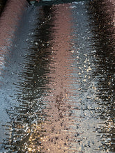 Multi color sequins 54&quot; wide   Beautiful rose pink grey black color combo    Fabric sold by the yard