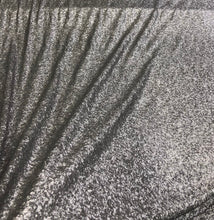 Solid sequins on mesh fabric 52&quot; wide   Top of the line quality  beautiful grey color sequins on mesh fabric sold by the yard