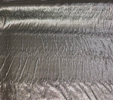 Striped gray sequins on mesh fabric 52&quot; wide   Sequins fabric sold by the yard