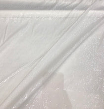 Ivory striped sequins on mesh fabric 52&quot; wide   Sequins fabric sold by the yard