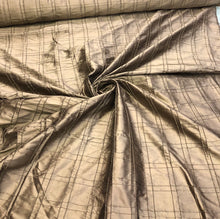 Silk shantung pintuck 52&quot; wide   Beautiful bronze color silk shantung fabric sold by the yard