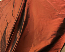 Silk taffeta 54&quot; wide    Beautiful burnt orange color silk taffeta fabric sold by the yard