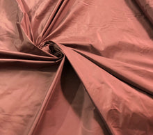 Silk taffeta 54&quot; wide    Beautiful pinkish purple color silk taffeta fabric sold by the yard