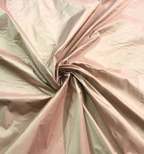 Silk taffeta 54&quot; wide    Beautiful peach gold color silk taffeta fabric sold by the yard