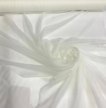 Silk chiffon 44&quot; wide    Ivory chiffon fabric sold by the yard