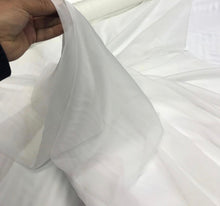 Silk chiffon 44&quot; wide    Ivory chiffon fabric sold by the yard