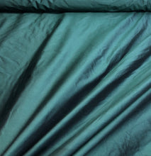 Silk shantung 54&quot; wide   Beautiful Dark forest black/green silk shantung fabric sold y the yard