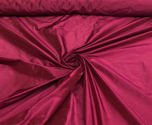 Silk taffeta 54&quot; wide   Beautiful fusia pink color silk taffeta fabric sold by the yard