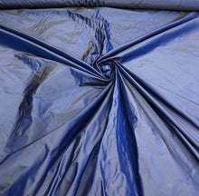 Silk taffeta 54&quot; wide   Beautiful ink blue color silk taffeta fabric sold by the yard