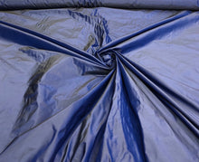Silk taffeta 54&quot; wide   Beautiful ink blue color silk taffeta fabric sold by the yard