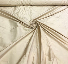 Silk taffeta 54&quot; wide   beautiful light gold color silk taffeta fabric sold by the yard