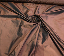 Silk taffeta 54&quot; wide     Beautiful bronze color silk taffeta fabric sold by the yard