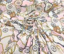 Soft cdc digital print 60&quot; wide   Beautiful soft pink white cdc digital print fabric sold by the yard