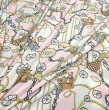 Soft cdc digital print 60&quot; wide   Beautiful soft pink white cdc digital print fabric sold by the yard