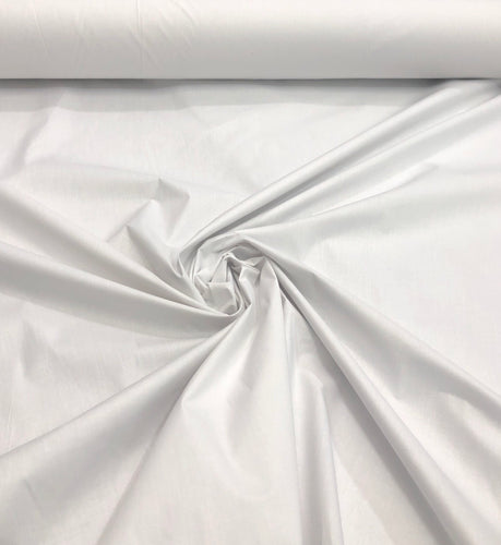 Poly cotton fabric 72" wide   Beautiful white colorcotton fabric sold by the yard