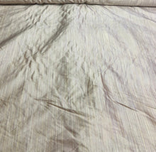 Silk shantung 54&quot; wide    Beautiful bridal pink pintripe silk shantung fabric sold by the yard