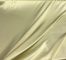 Silk charmouse 54&quot; wide   Beautiful soft green color & fine shiny draping fabric sold by the yard