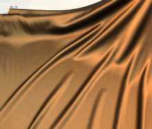 Silk charmouse 54&quot; wide    Beautiful bronze color silk charmouse fabric sold by the yard
